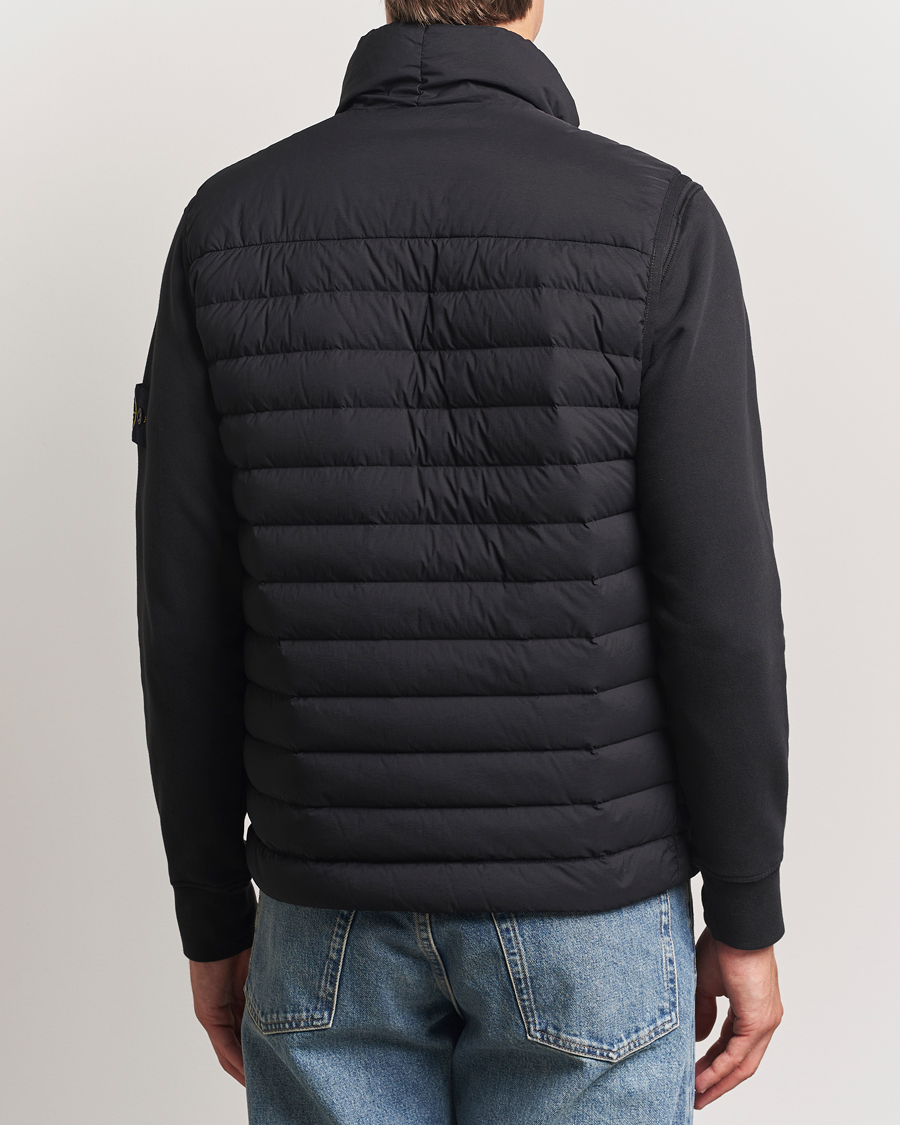Herr | Västar | Stone Island | Nylon Down Vest Black