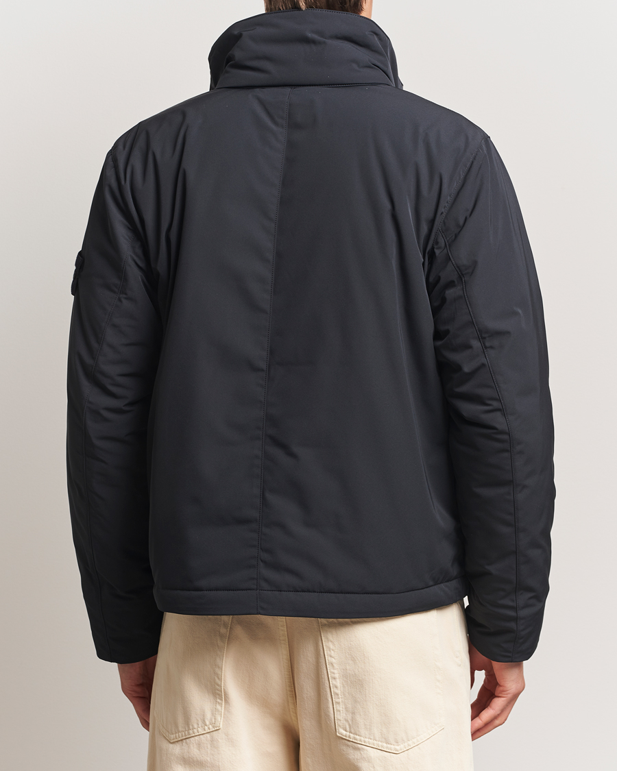 Herr | Jackor | Stone Island | Micro Twill Padded Jacket Black