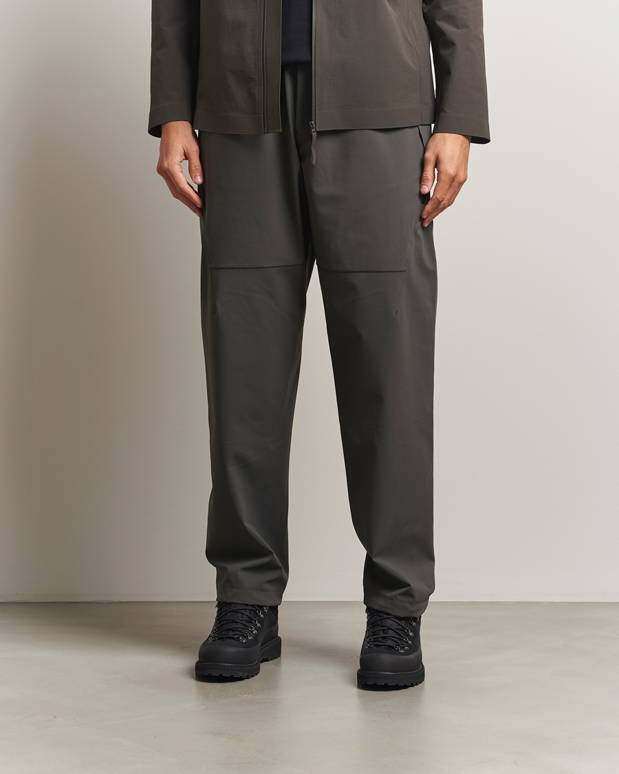 Herr | Byxor | Stone Island | Stellina Technical Jersey Pants Lead Grey