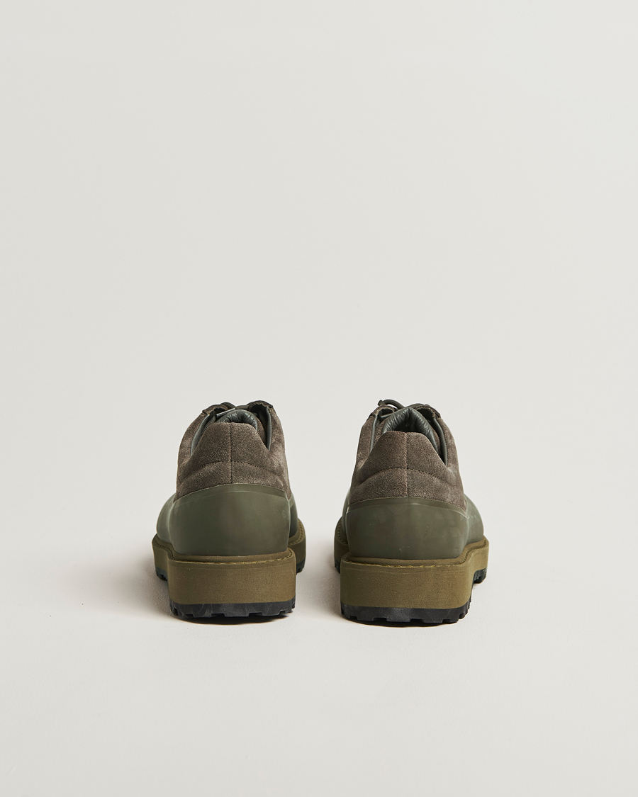 Herr | Sneakers | Stone Island | Low Top Suede Sneakers Military Green