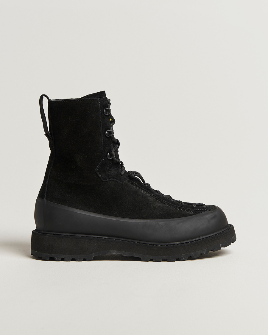 Herr | Kängor | Stone Island | Suede Hiking Boots Black