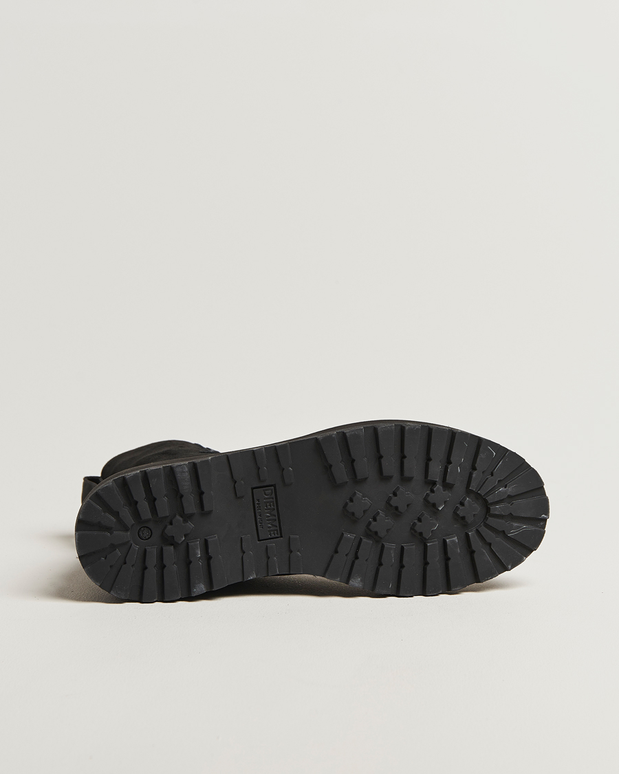 Herr | Kängor | Stone Island | Suede Hiking Boots Black