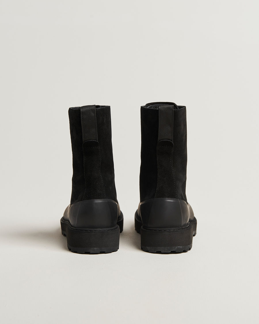 Herr | Kängor | Stone Island | Suede Hiking Boots Black