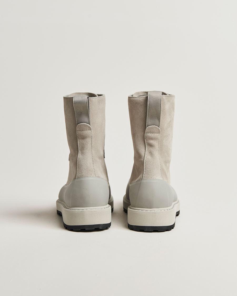 Herr | Kängor | Stone Island | Suede Hiking Boots Pearl Grey