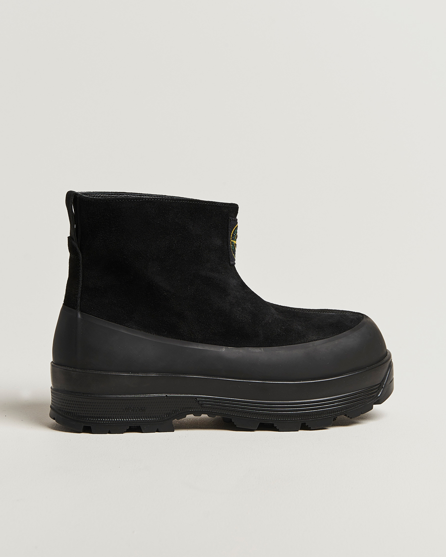 Herr | Kängor | Stone Island | Suede Boots Black
