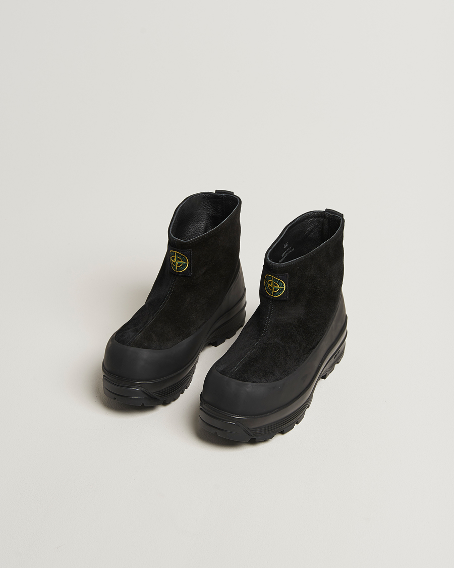 Herr | Kängor | Stone Island | Suede Boots Black