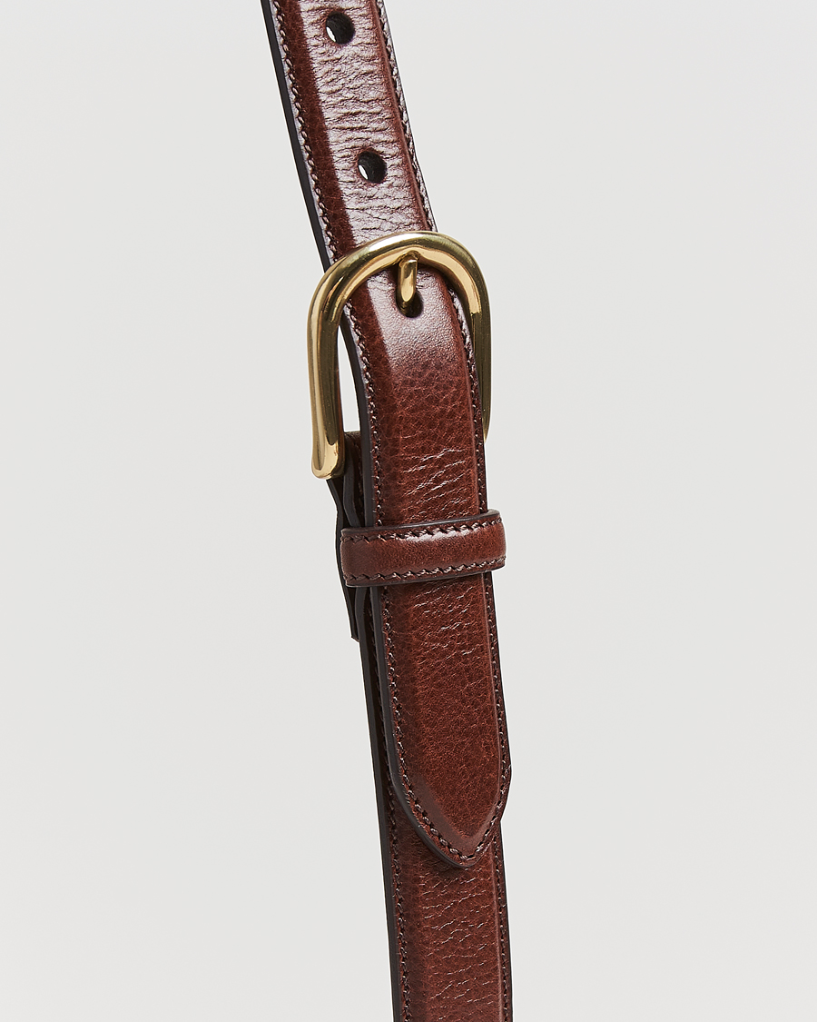 Herr | Bälten | Kamakura Shirts | Vintage Ivy Horseshoe Buckle Belt Brown