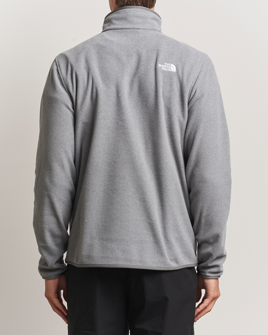 Herr | Tröjor | The North Face | Glacier Fleece 1/4 Zip Grey