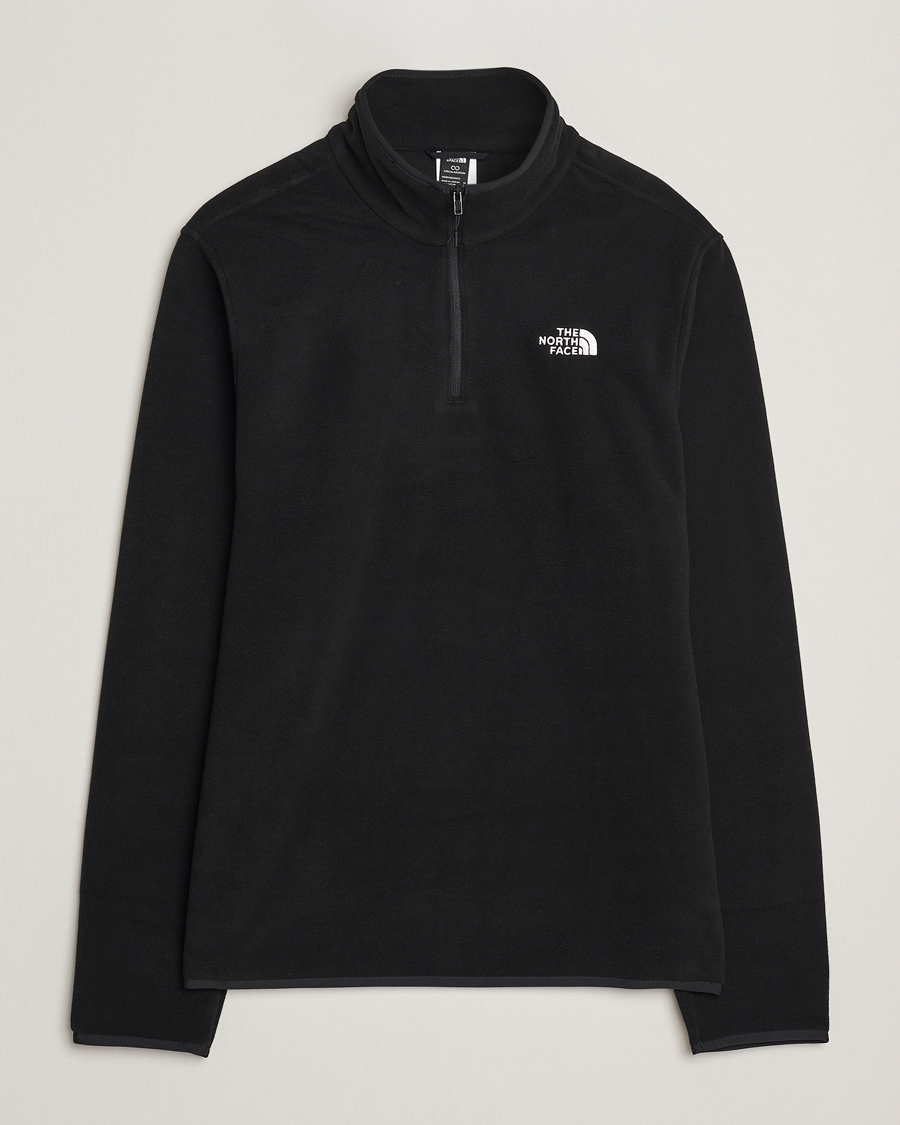 Herr | Tröjor | The North Face | Glacier Fleece 1/4 Zip Black