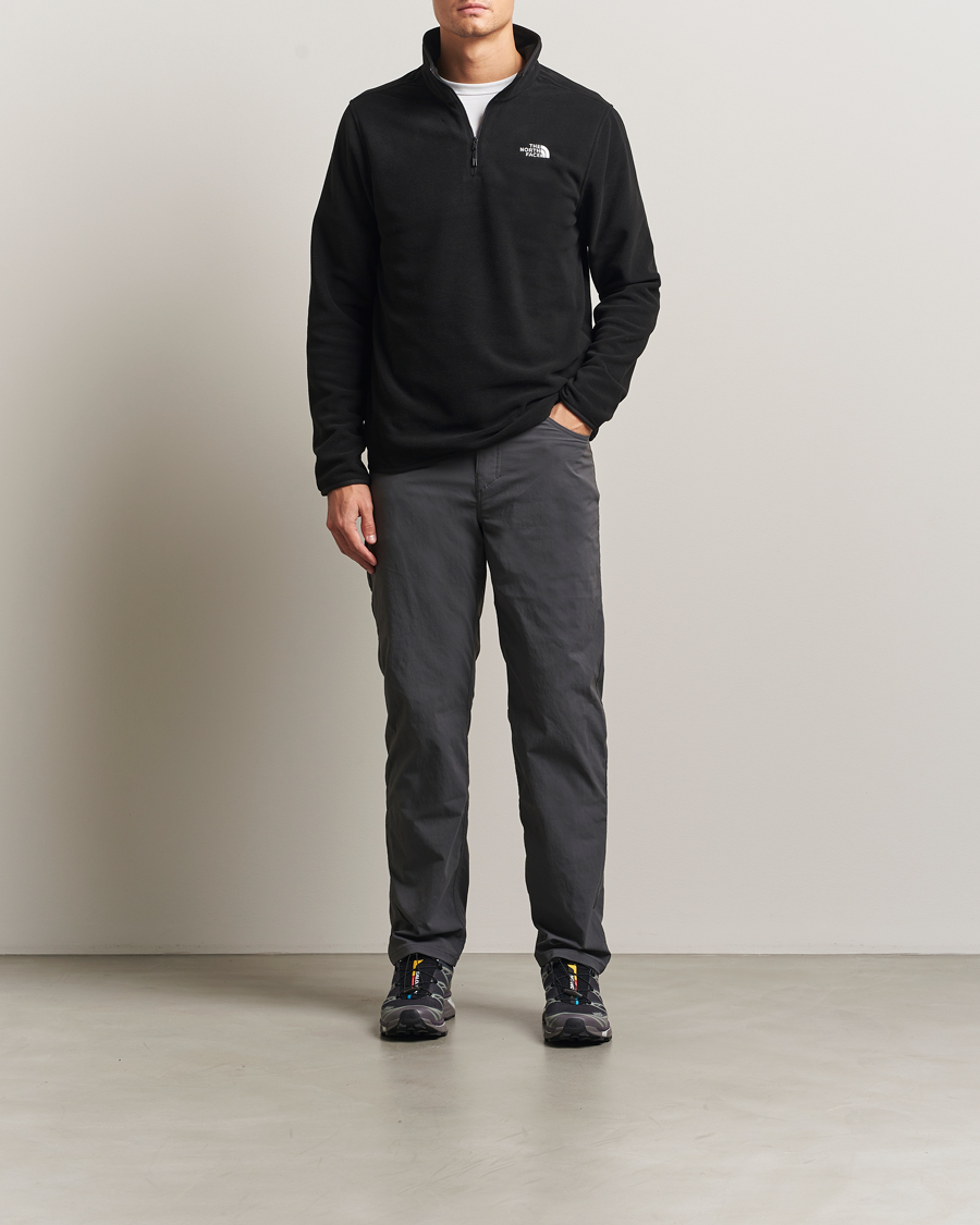 Herr | Tröjor | The North Face | Glacier Fleece 1/4 Zip Black