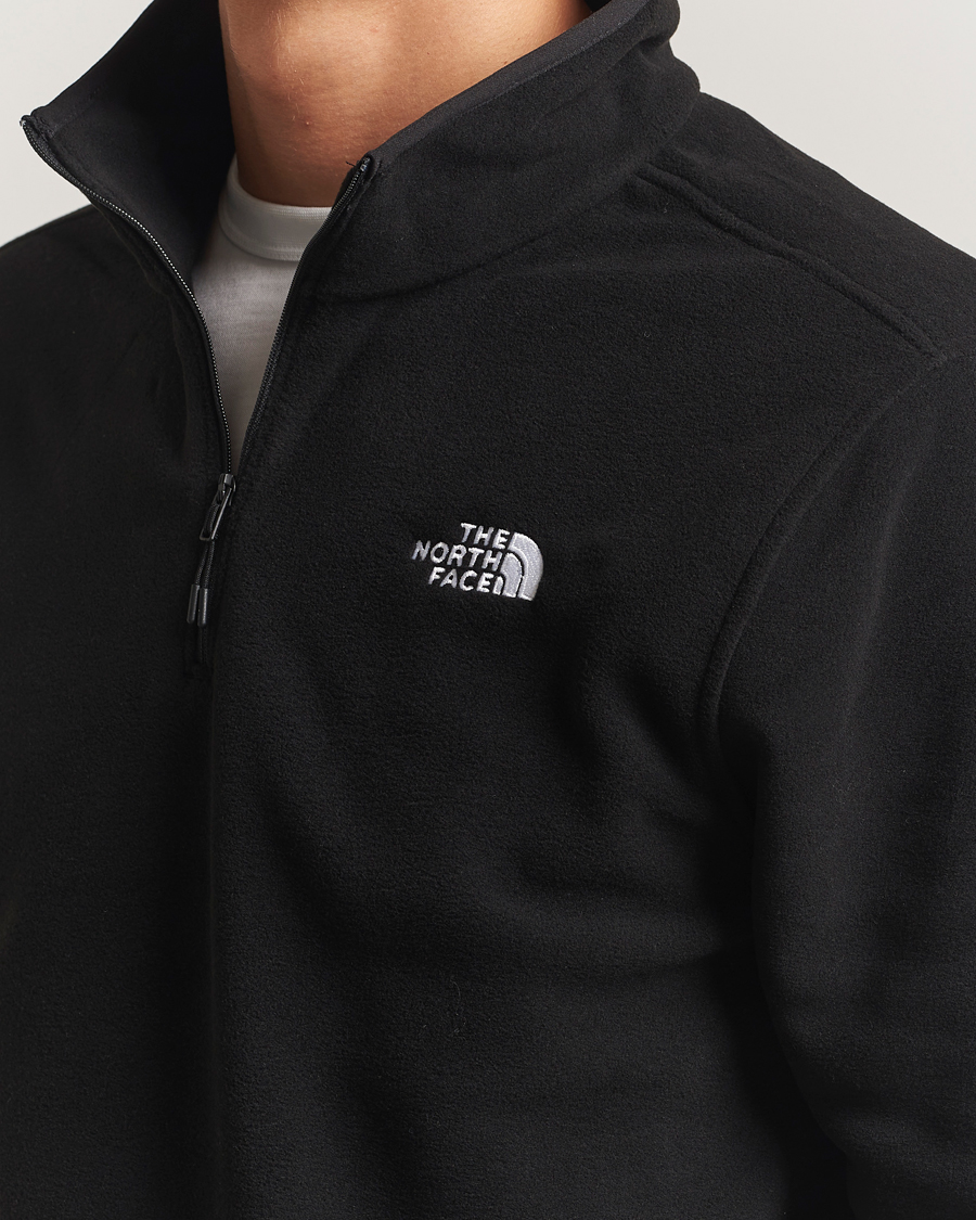 Herr | Tröjor | The North Face | Glacier Fleece 1/4 Zip Black