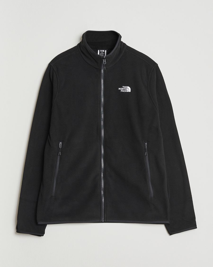 Herr | Tröjor | The North Face | Glacier Fleece Full Zip Black
