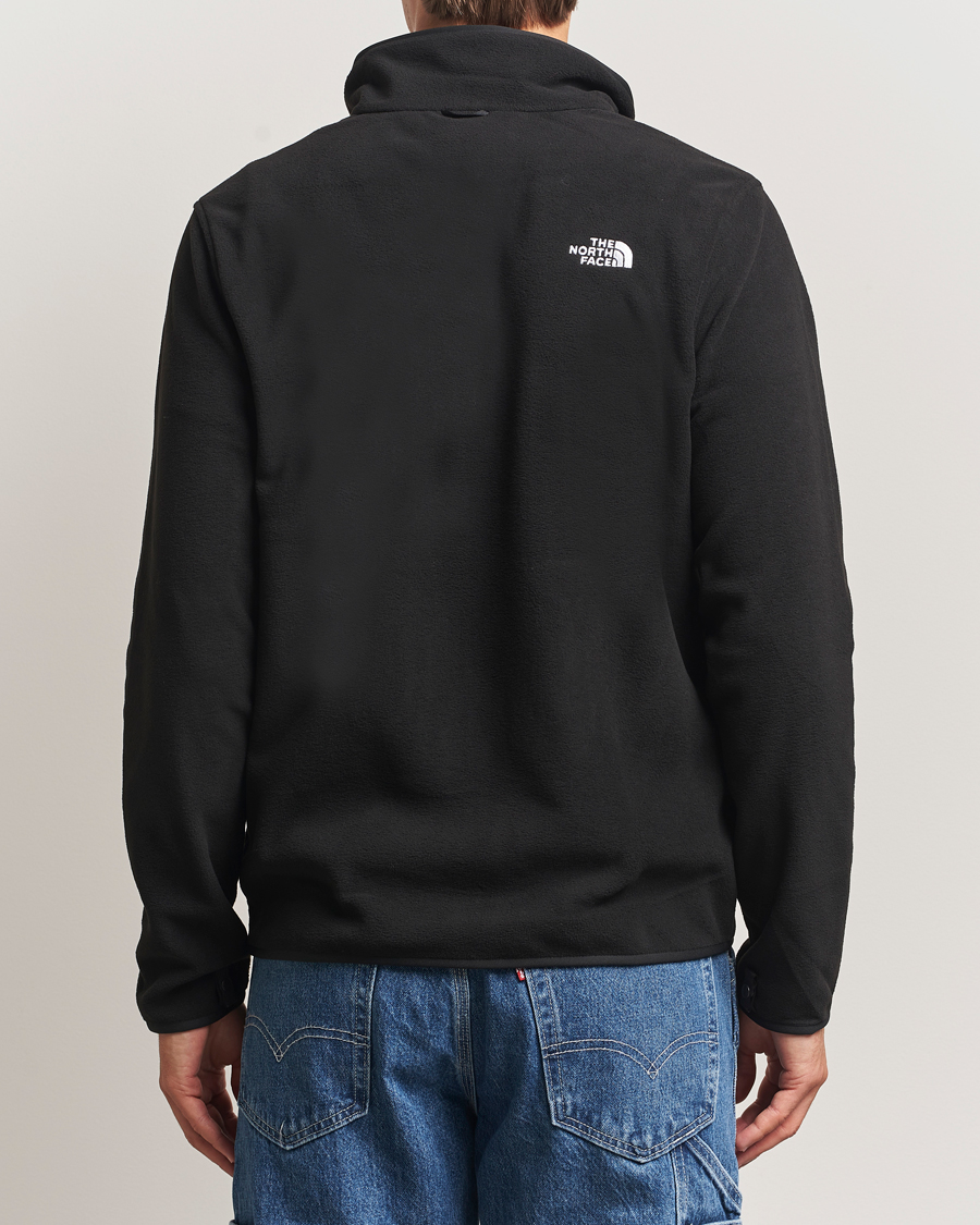 Herr | Tröjor | The North Face | Glacier Fleece Full Zip Black