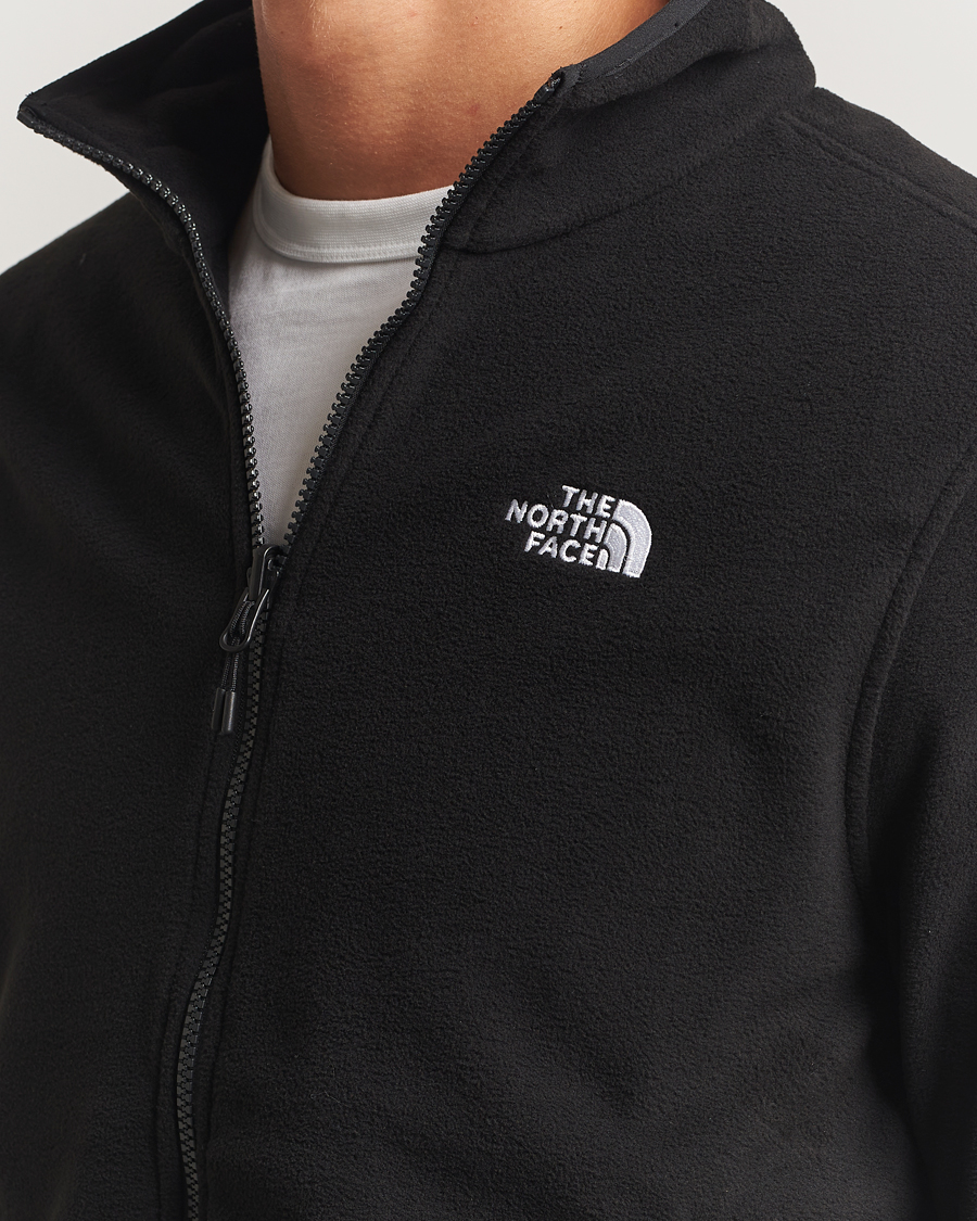 Herr | Tröjor | The North Face | Glacier Fleece Full Zip Black