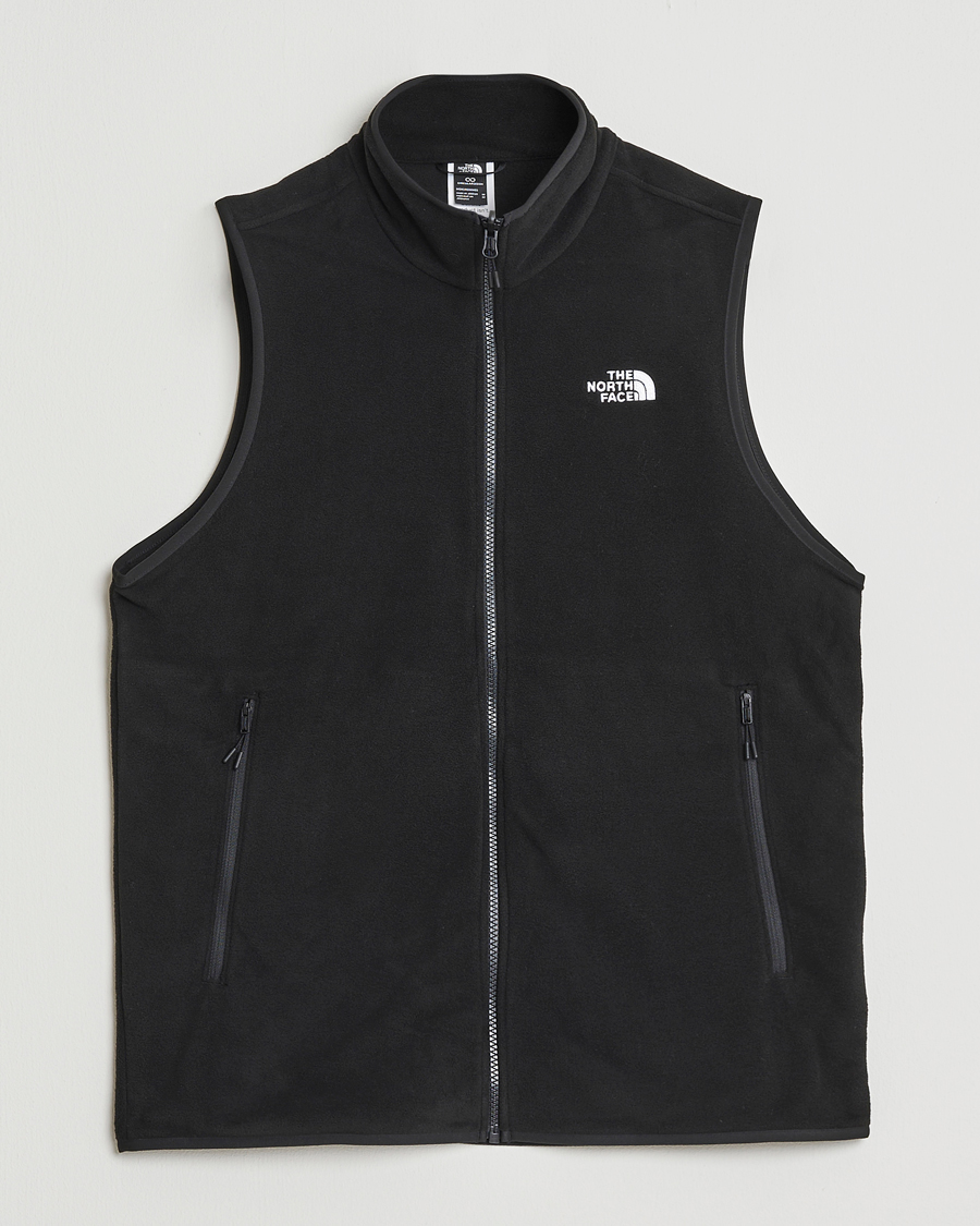 Herr | Västar | The North Face | Glacier Fleece Vest Black