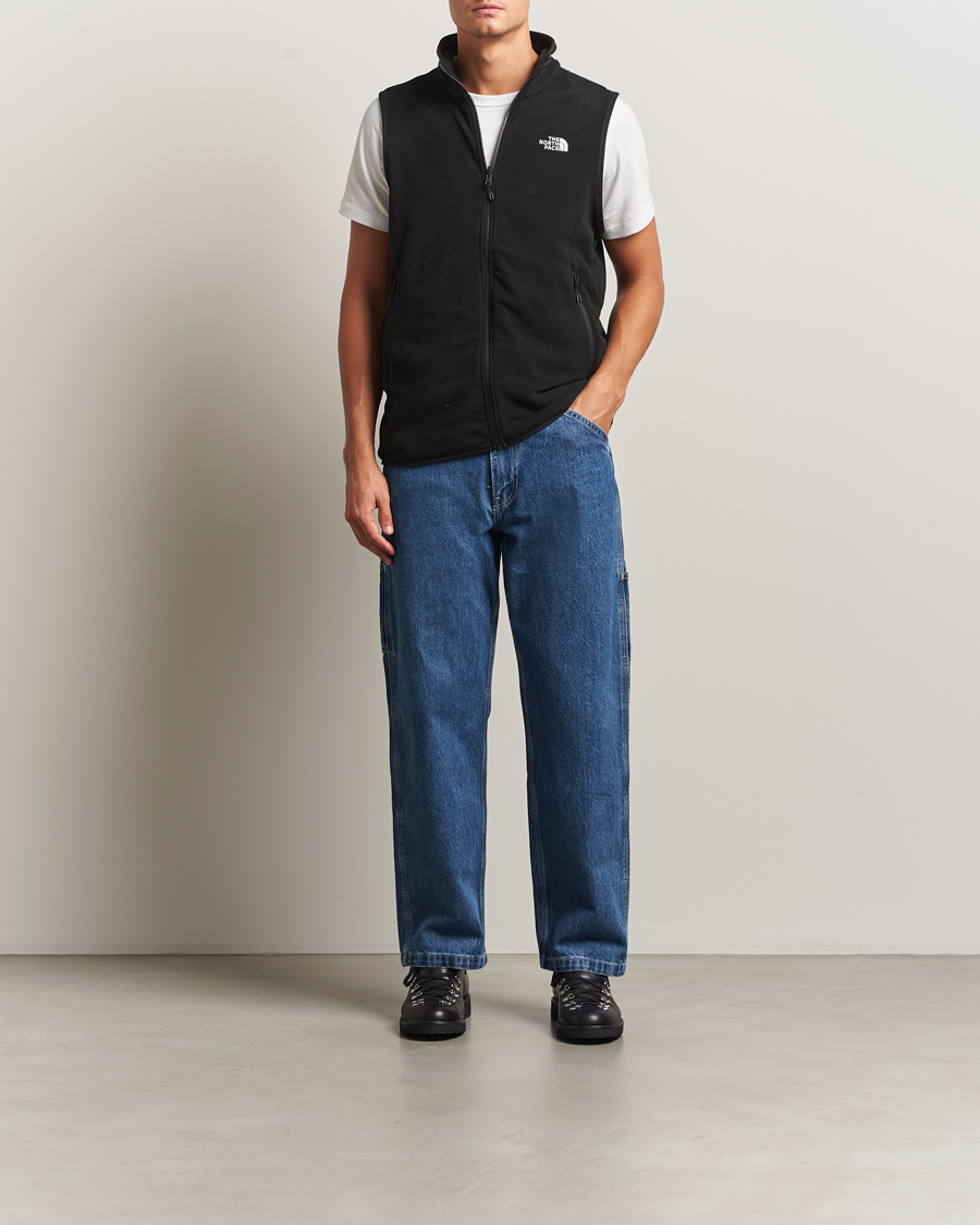 Herr | Västar | The North Face | Glacier Fleece Vest Black
