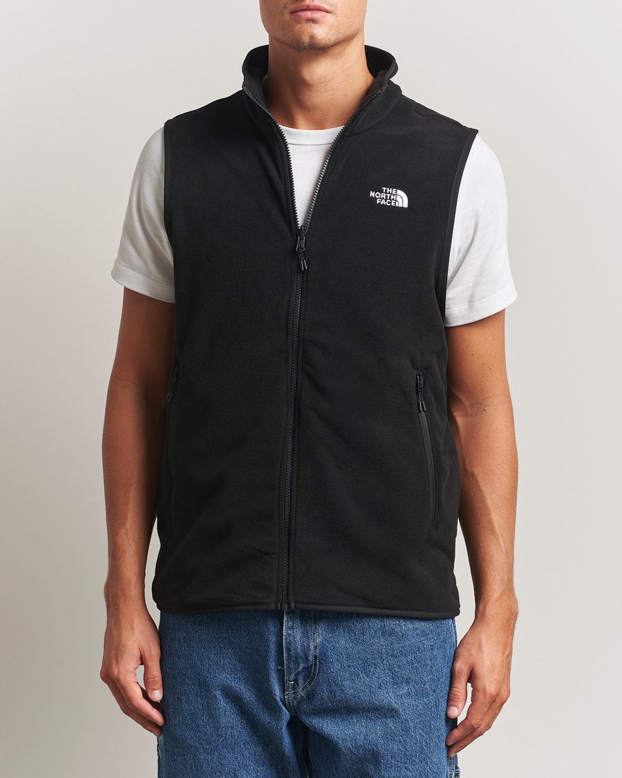 Herr | Västar | The North Face | Glacier Fleece Vest Black