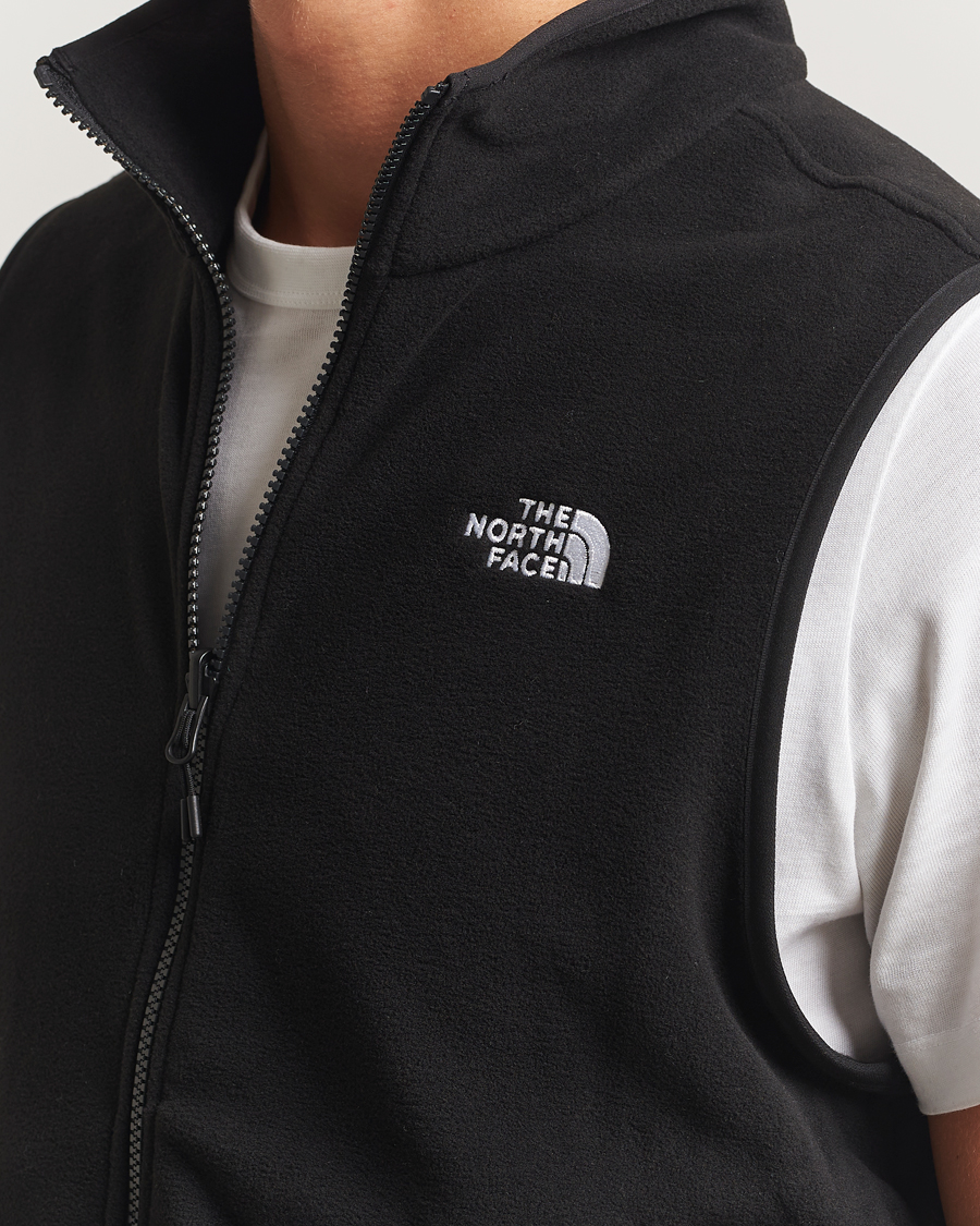 Herr | Västar | The North Face | Glacier Fleece Vest Black