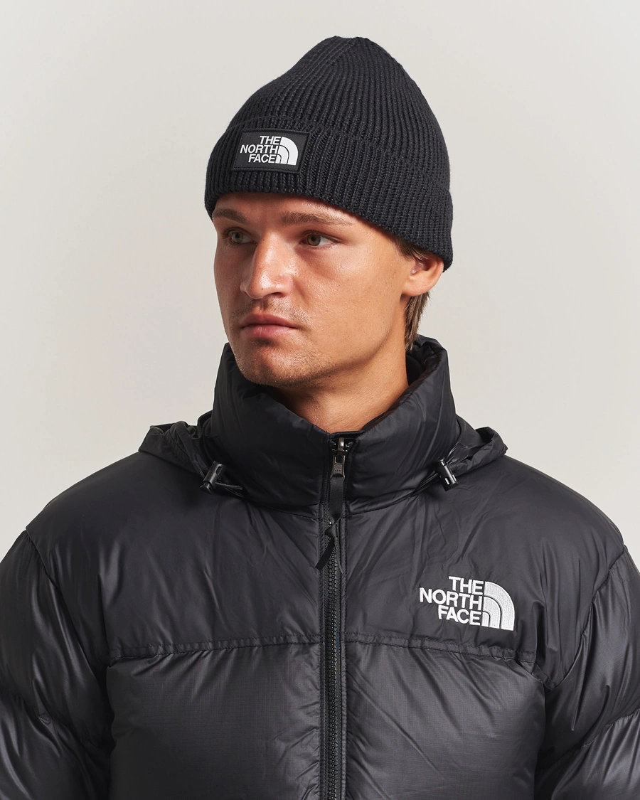 Herr | Mössor | The North Face | Logo Box Cuffed Beanie Black