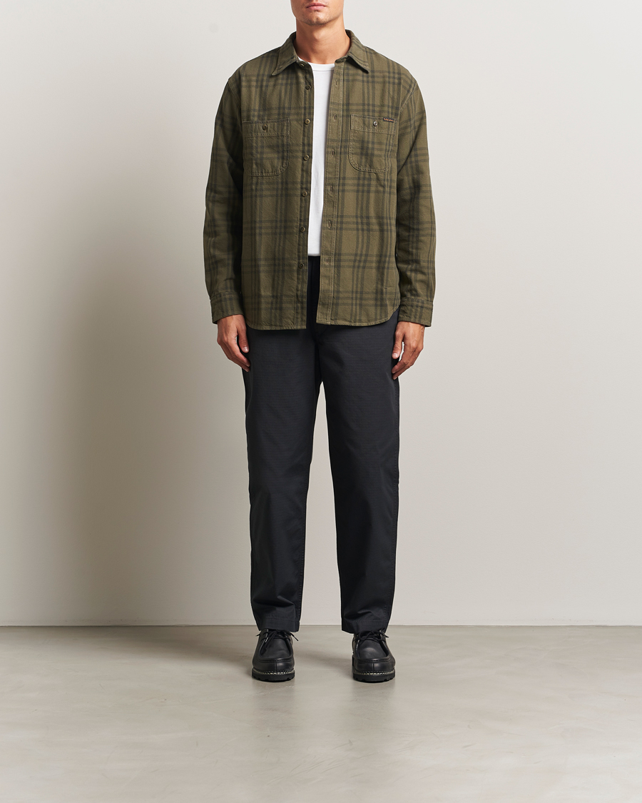 Herr | Byxor | orSlow | New Yorker Pants Black