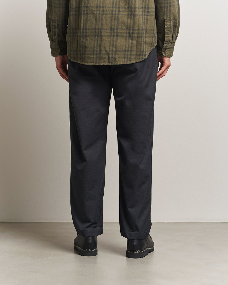 Herr | Byxor | orSlow | New Yorker Pants Black