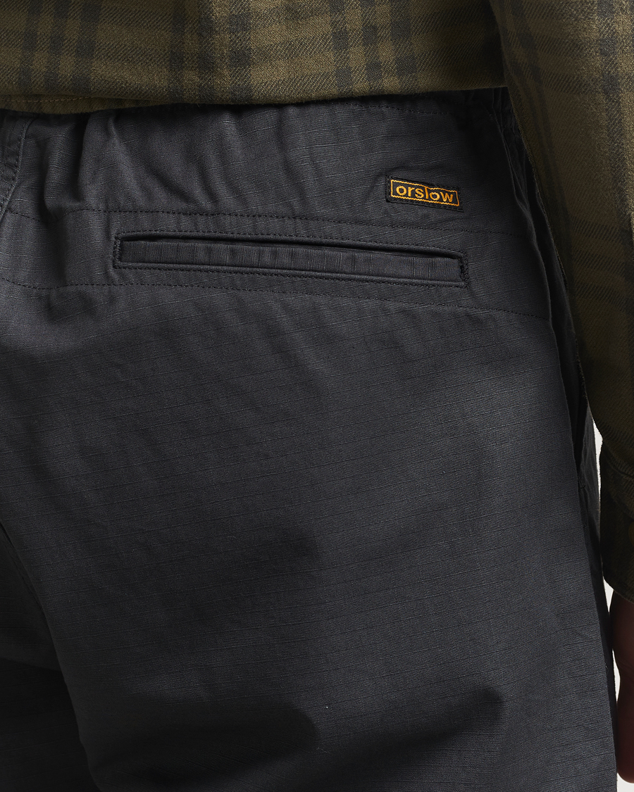 Herr | Byxor | orSlow | New Yorker Pants Black