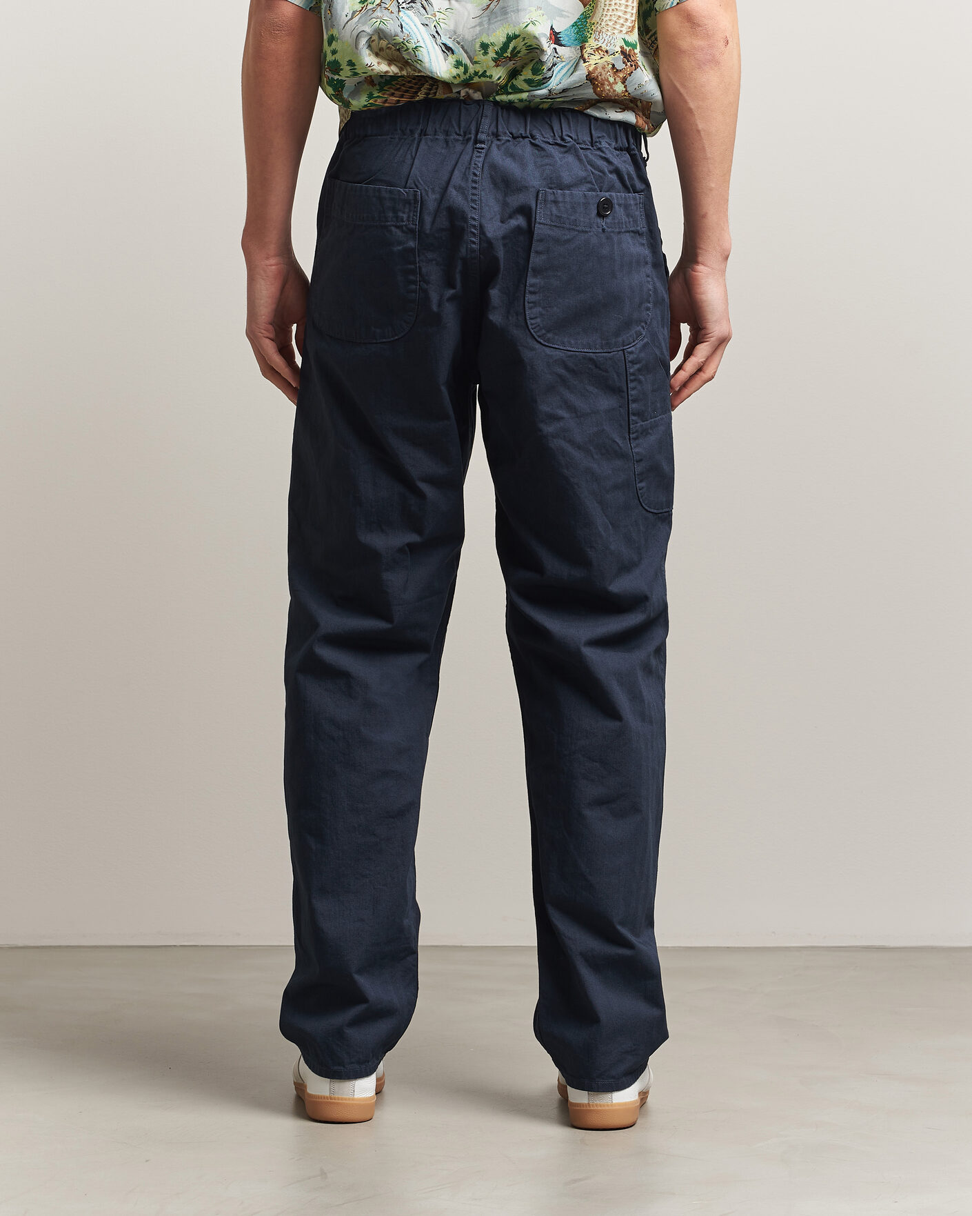 Herr | Byxor | orSlow | French Work Pants Navy