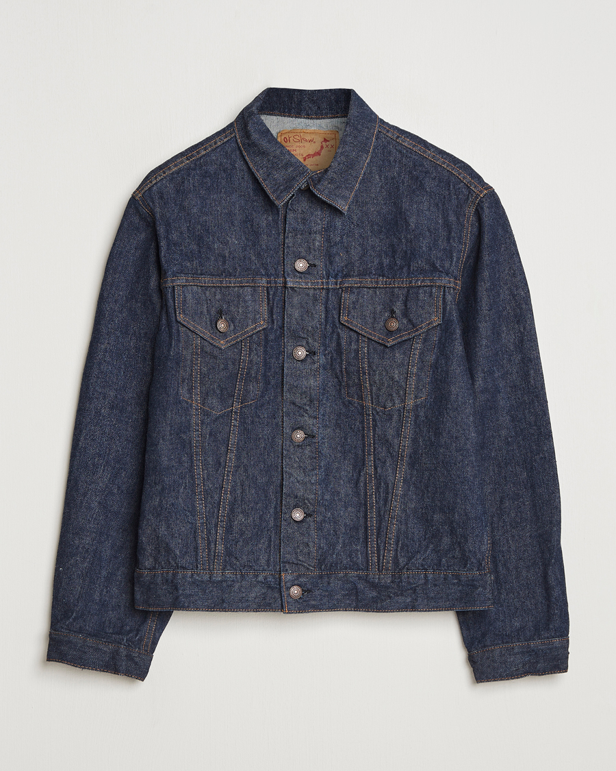 Herr | Jackor | orSlow | Type 3 1960s Denim Jacket One Wash