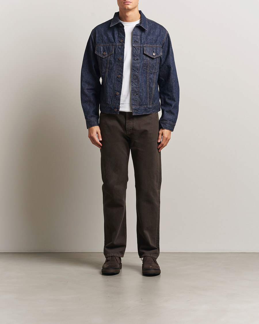 Herr | Jackor | orSlow | Type 3 1960s Denim Jacket One Wash