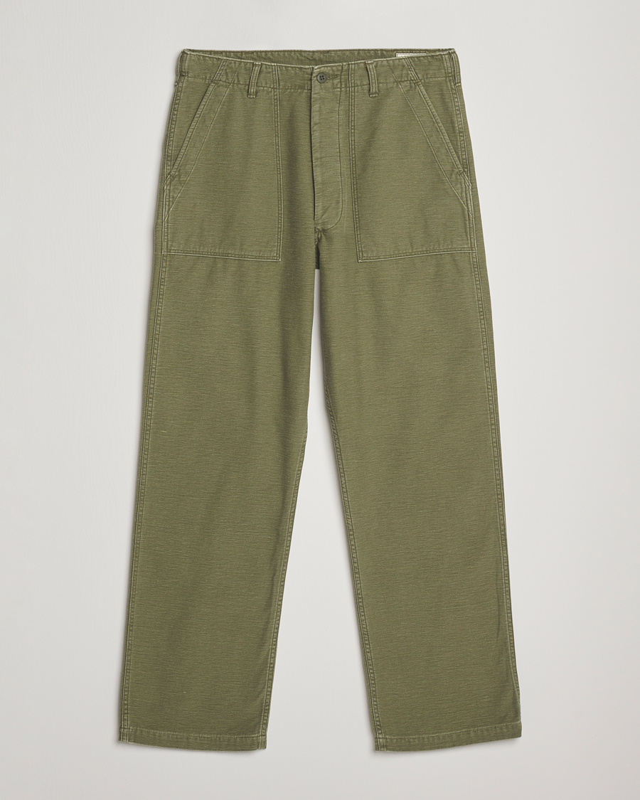 Herr | Byxor | orSlow | Vintage Fit Fatigue Pants Dark Olive