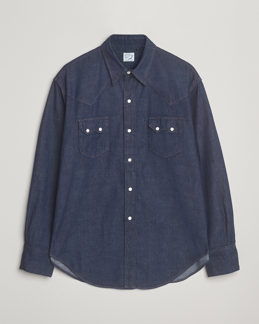 Herr | Skjortor | orSlow | Western Shirt One Wash