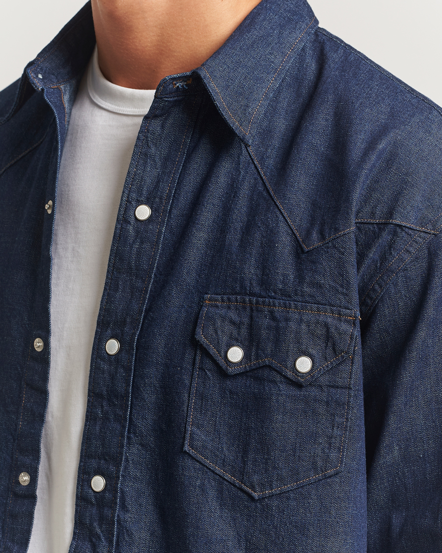 Herr | Skjortor | orSlow | Western Shirt One Wash