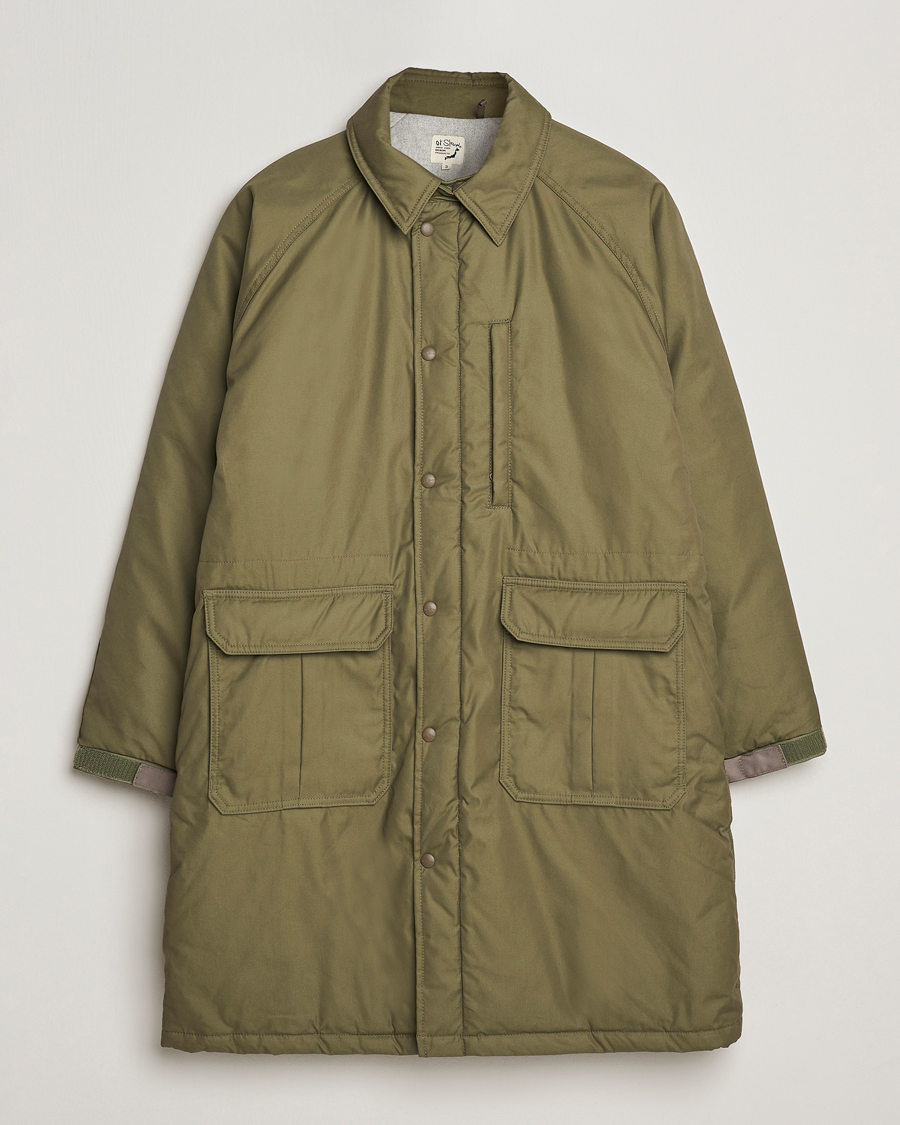 Herr | Jackor | orSlow | Padded Active Coat Army Green
