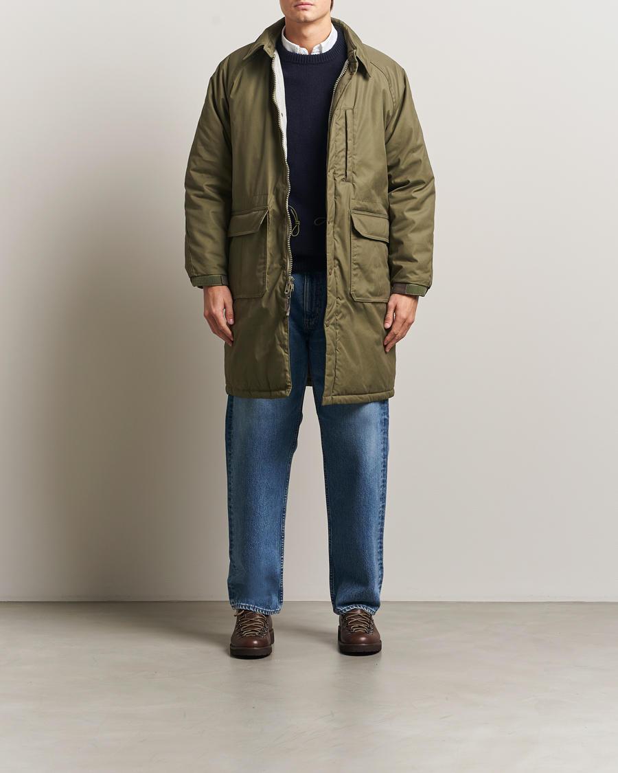 Herr | Jackor | orSlow | Padded Active Coat Army Green