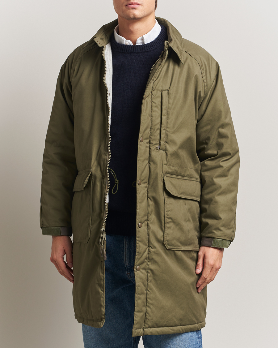 Herr | Jackor | orSlow | Padded Active Coat Army Green