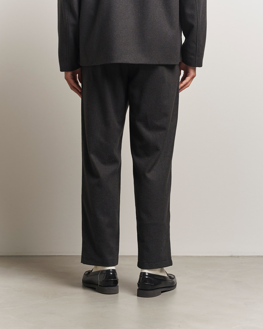 Herr | Byxor | A.P.C. | Renato Wool Flannel Trousers Dark Brown