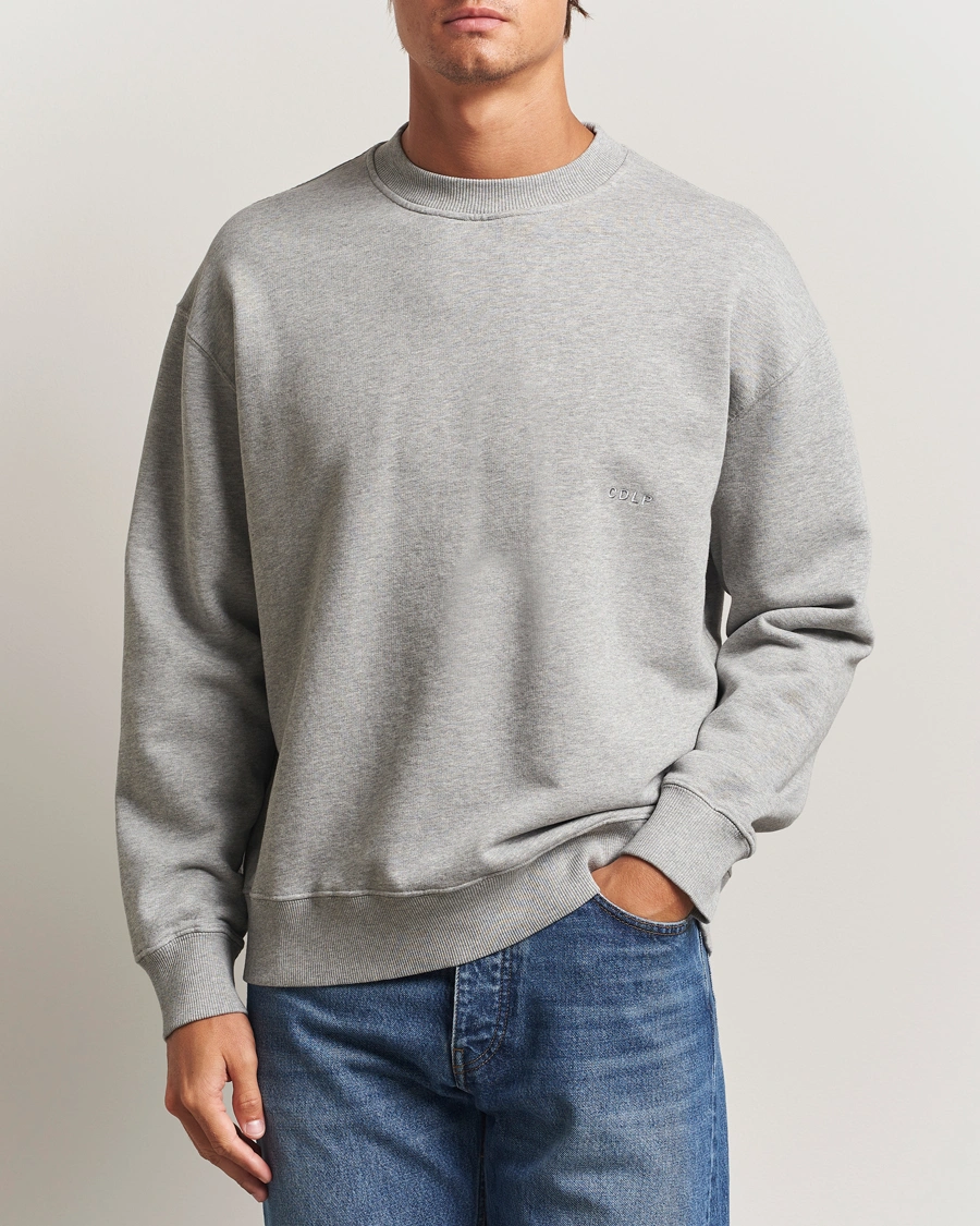 Herr | Tröjor | CDLP | Cotton Sweatshirt Grey Melange