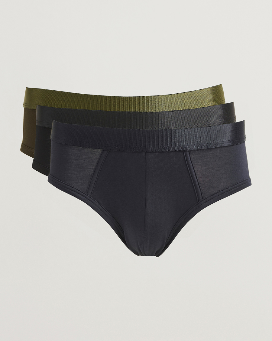 Herr | Underkläder | CDLP | 3-Pack Y-Brief Black/Navy/Olive