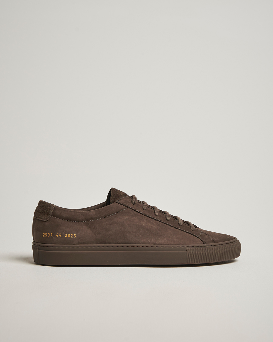 Herr | Sneakers | Common Projects | Original Achilles Nubuck Sneaker Moka