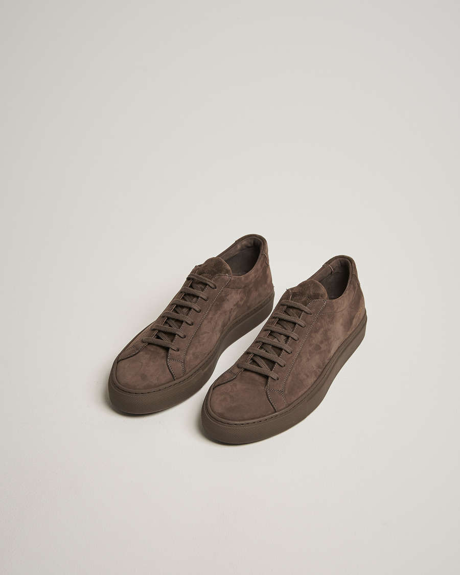 Herr | Sneakers | Common Projects | Original Achilles Nubuck Sneaker Moka