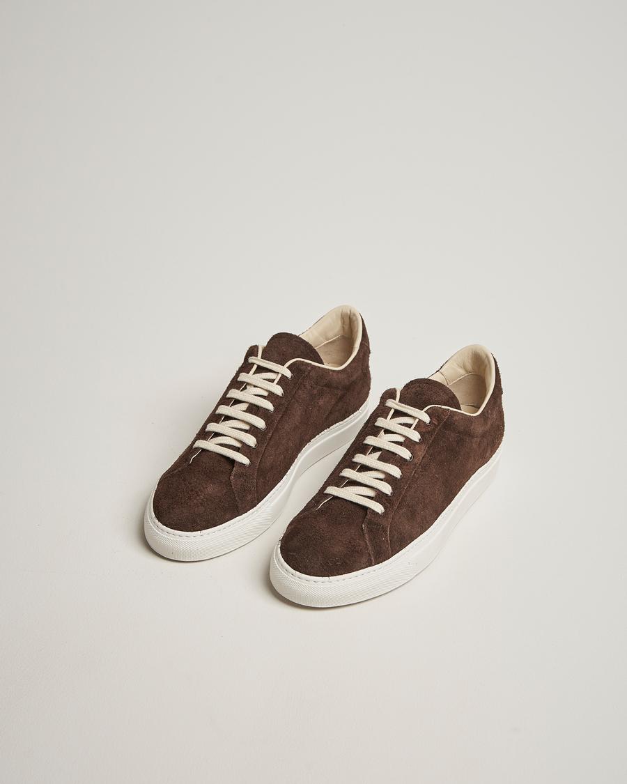 Herr | Sneakers | Common Projects | Achilles Sport Suede Sneaker Brown