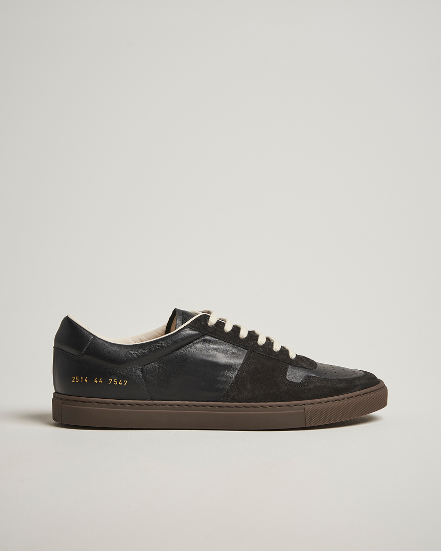 Herr | Sneakers | Common Projects | BBall Slim Gum Sole Sneaker Black