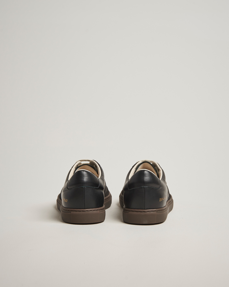 Herr | Sneakers | Common Projects | BBall Slim Gum Sole Sneaker Black