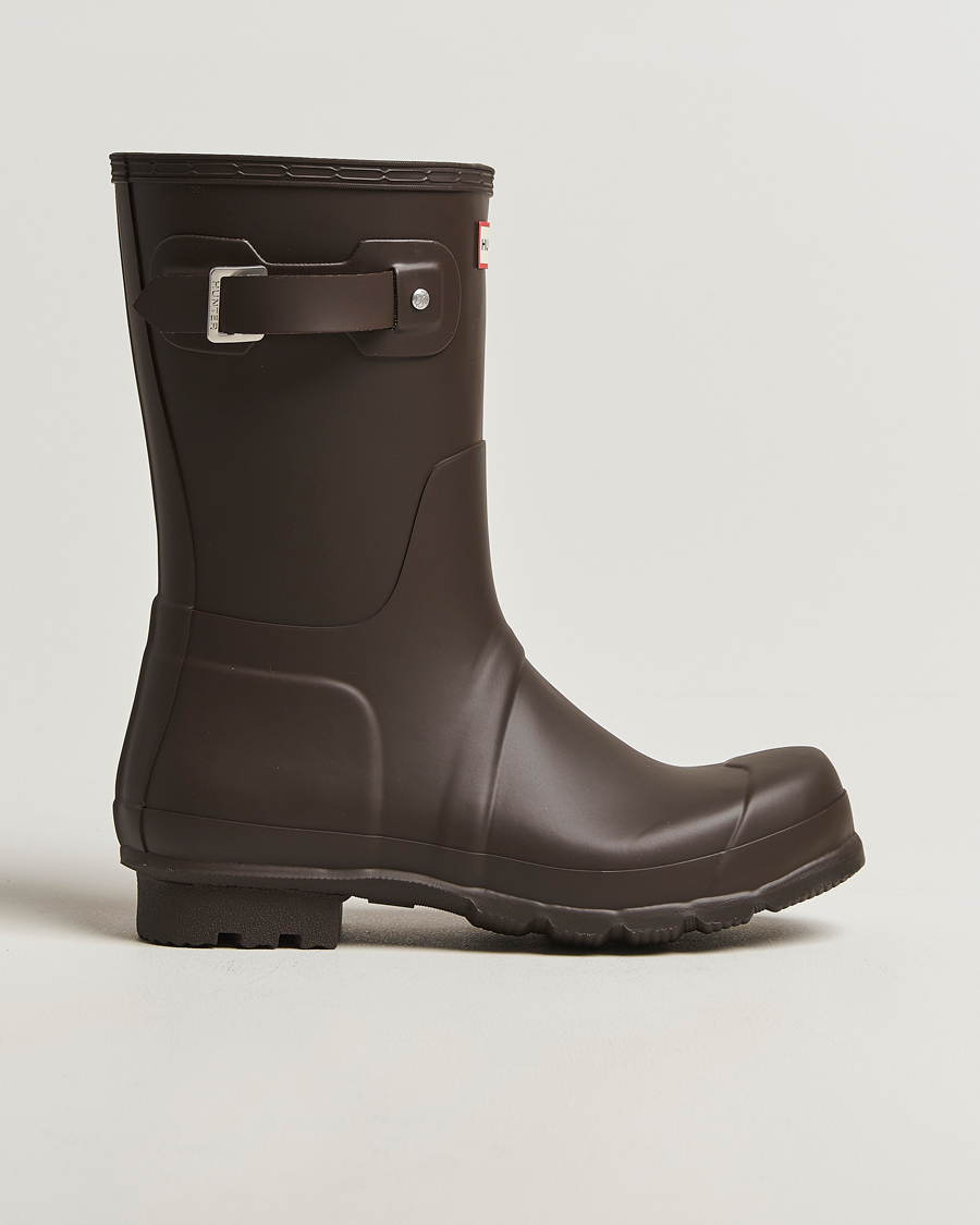 Herr | Galoscher & Gummistövlar | Hunter Boots | Original Short Boot Dark Brown