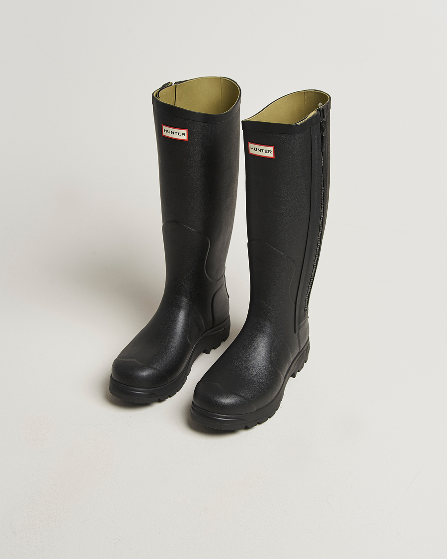 Herr | Galoscher & Gummistövlar | Hunter Boots | Balmoral Full Zip Boot Black