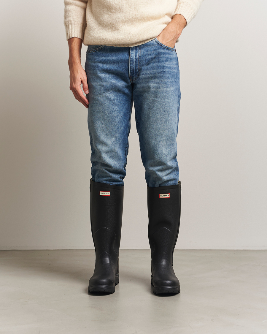 Herr | Galoscher & Gummistövlar | Hunter Boots | Balmoral Full Zip Boot Black