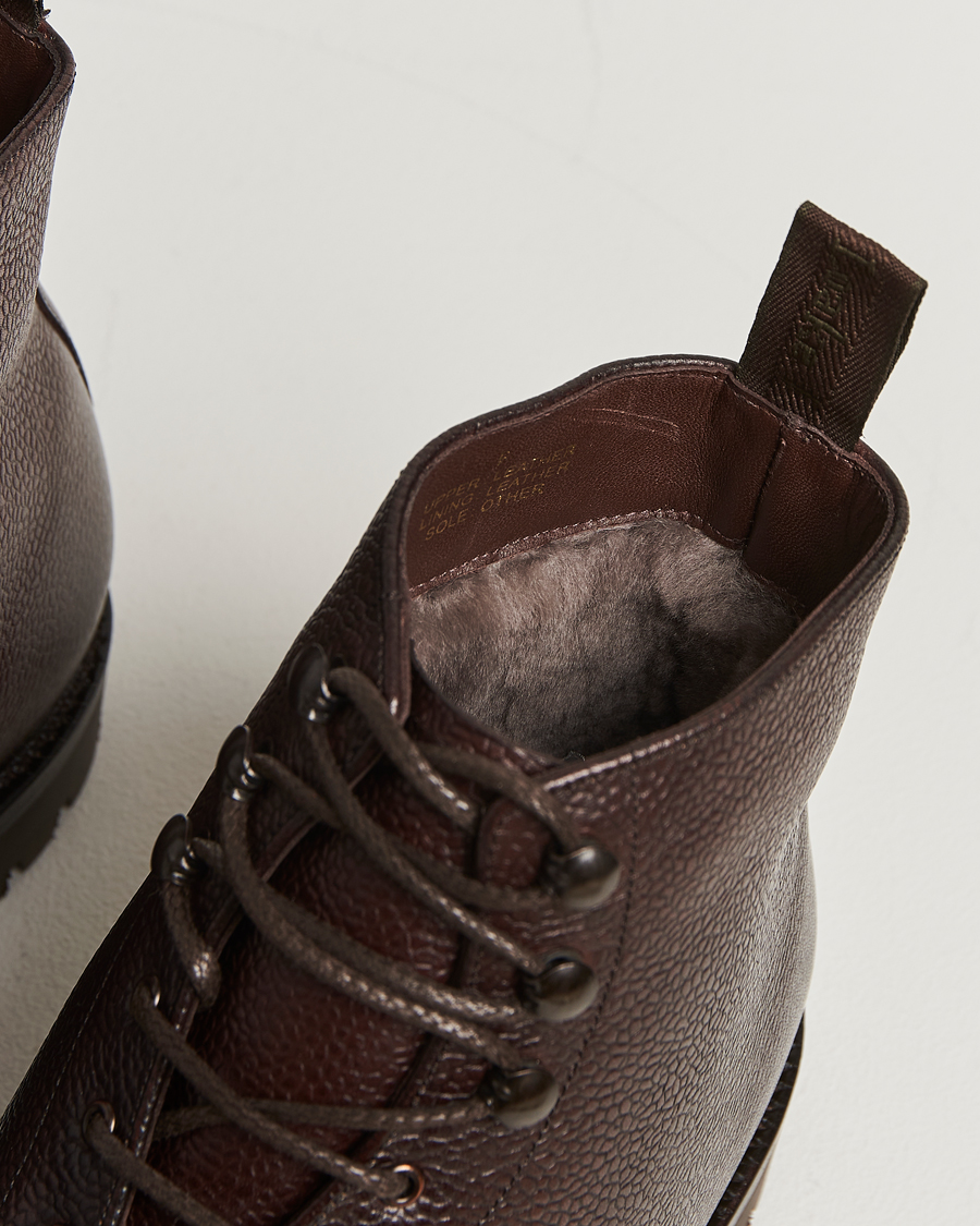 Herr | Kängor | Loake 1880 | Sedbergh Sherling Boot Dark Brown