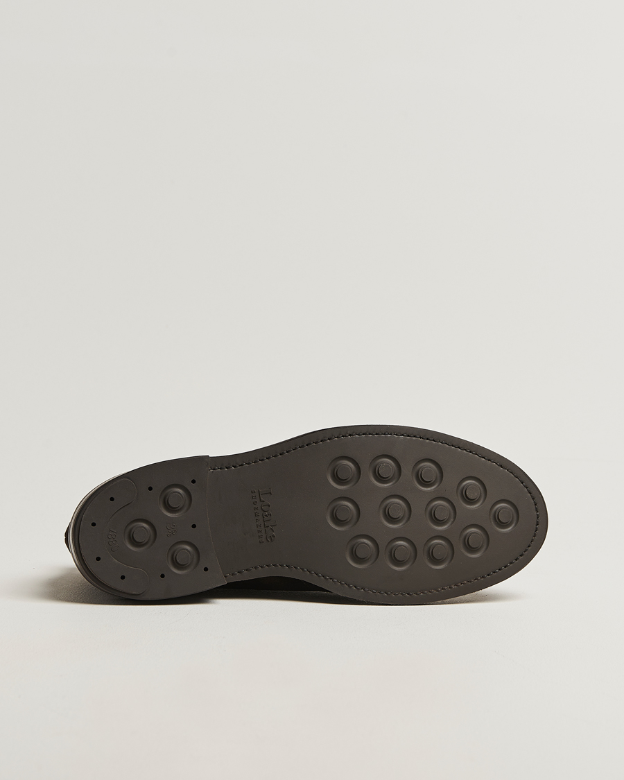 Herr | Kängor | Loake 1880 | Berkeley Suede Boot Dark Brown