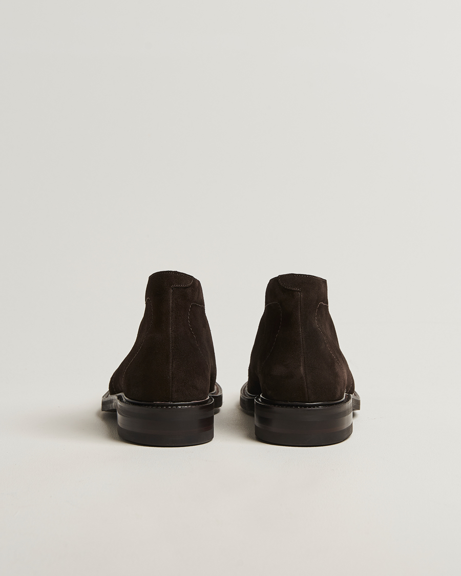 Herr | Kängor | Loake 1880 | Berkeley Suede Boot Dark Brown