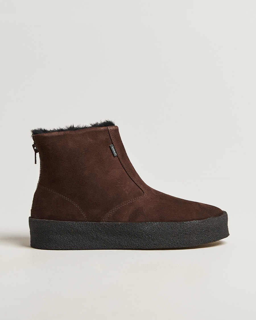 Herr | Loake 1880 Curling Sherling Boot Dark Brown | Loake 1880 | Curling Sherling Boot Dark Brown